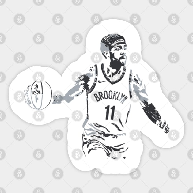 kyrie irving Sticker by sepuloh